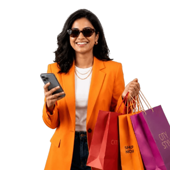 Shopping Interface Illustration